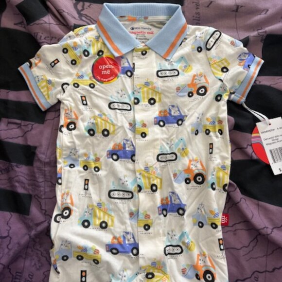 Magnetic Me Modal Magnetic Romper - Picture 1 of 2